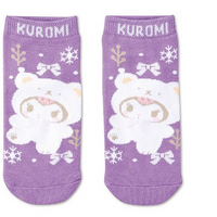 Kuromi Snow Bear Socks