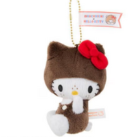 Hello Kitty x Monchhichi Plush Mascot - Hello Kitty