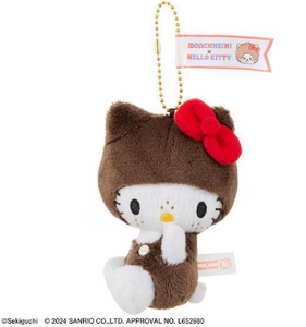 Hello Kitty x Monchhichi Plush Mascot - Hello Kitty