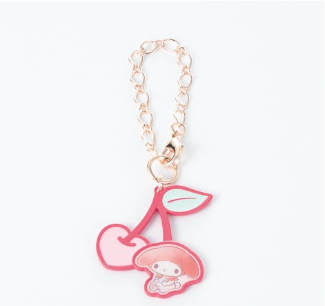 My Melody Peach Bag Charm