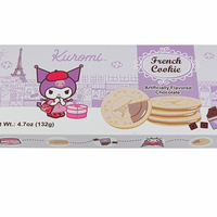 Kuromi Chocolate French Cookies