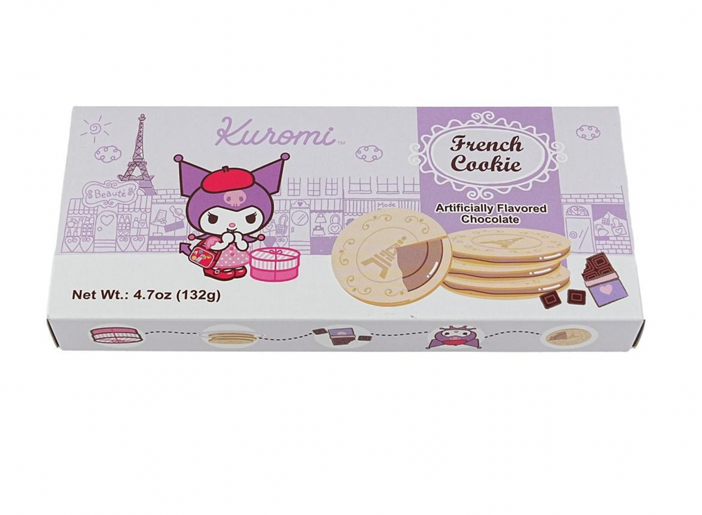 Kuromi Chocolate French Cookies