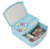 Kirby Jewelry Box Chest Drawer & Mirror [Light Blue]
