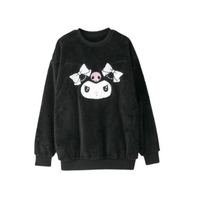 Kuromi Fluffy Sweatshirt ['o']
