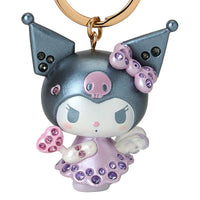 Kuromi Bling Angel Keychain