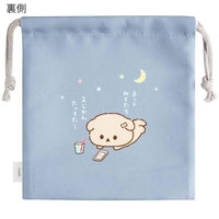 Ishiyowa-chan Drawstring Bag Laying In Bed
