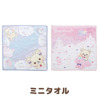 Korilakkuma "Cotton Candy Sky" Mini Towel A
