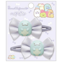 Sumikko Gurashi Tokage Purple Bow Hair Clips
