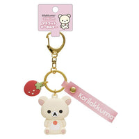 Korilakkuma & Strawberry Keychain
