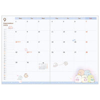 Sumikko Gurashi Monthly Planner B6 Year 2025 [Ribbon]
