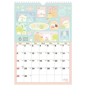 Sumikko Gurashi Wall Calendar 2025 [Snake]