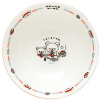 Rilakkuma "Everytime is Ramen Time" Ceramic Ramen Bowl
