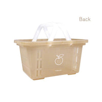 Boris Bear Plasic Mini Brown Storage Basket [Small]
