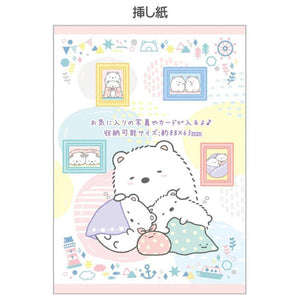 Sumikko Gurashi Shirokuma's Hometown Mini Notebook w/ Clear Pocket B