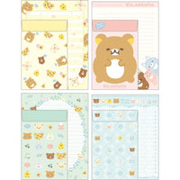 Rilakkuma "Let's All Be Full and Satisfied" Letter Set [Full Friends]
