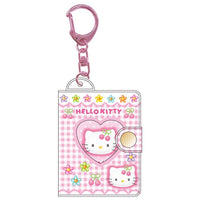 Hello Kitty 90s Mini Photo Album Keychain [Cherry Pink]
