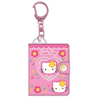 Hello Kitty 90s Mini Photo Album Keychain [Hibiscus]
