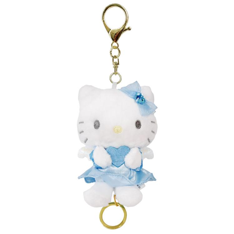 Rare Hello Kitty Blue popular Angel Rotating Figurine Clock ((Please read description))