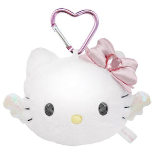 Hello Kitty 90s Face Plush Mirror [Pink Angel]