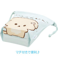 Ishiyowa-chan Drawstring Bag Light Blue
