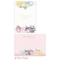 Sanrio Characters "Hugkko" Mini Memo Pad [Pink]
