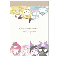 Sanrio Characters "Hugkko" Mini Memo Pad [Pink]
