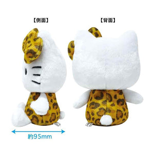 Leopard Hello Kitty Plush [Black]