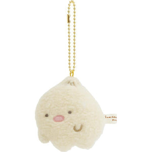 "Sumikko Drawing" Tonkatsu Hanging Plush Keychain