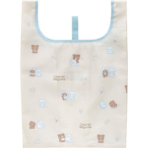 Chairoikoguma "Aokogu & Chairoikoguma's Sleepover" Eco Bag