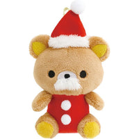 Rilakkuma Christmas Tenori Plush Ornament
