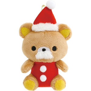 Rilakkuma Christmas Tenori Plush Ornament