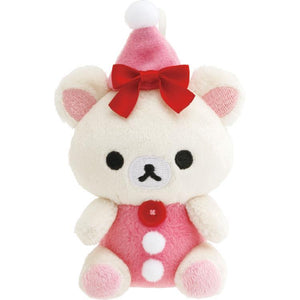 Rilakkuma Christmas Tenori Plush Ornament