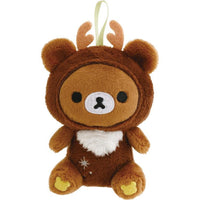 Rilakkuma Christmas Tenori Plush Ornament
