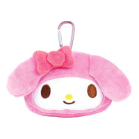 My Melody Plush Face Pouch Carabiner
