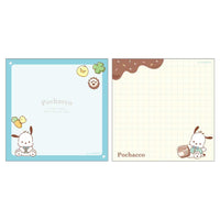 Pochacco Chocolate Square Memo Pad
