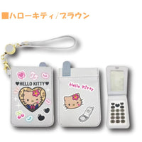 Hello Kitty Reel Pass Case Gal Phone [Grey]
