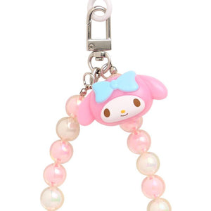 My Melody Beaded Phone Strap