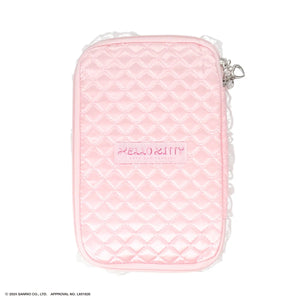 Hello Kitty 50th Anniversary Pink Quilted Multi Pouch