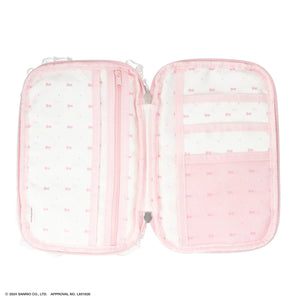 Hello Kitty 50th Anniversary Pink Quilted Multi Pouch