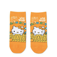 Hello Kitty Orange Socks