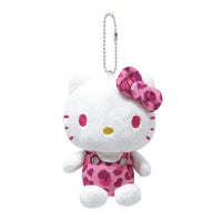 Leopard Hello Kitty Mascot Plush [Pink]
