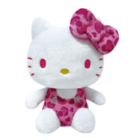 Leopard Hello Kitty Plush [Pink]
