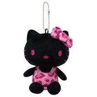 Leopard Hello Kitty Mascot Plush [Black]
