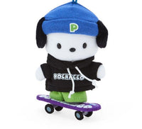 Pochacco "Skateboard" Mascot Plush
