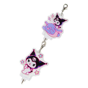 Kuromi Acrylic Pixel Art Acrylic Charm