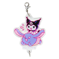 Kuromi Acrylic Pixel Art Acrylic Charm
