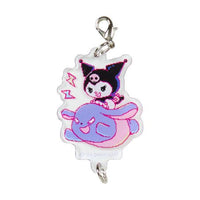 Kuromi Acrylic Pixel Art Acrylic Charm
