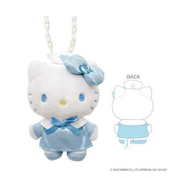 Hello Kitty 90s Mascot Plush Necklace [Blue Nurse]
