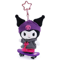 Kuromi "Skateboard" Mascot Plush
