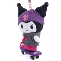 Kuromi "Skateboard" Mascot Plush
